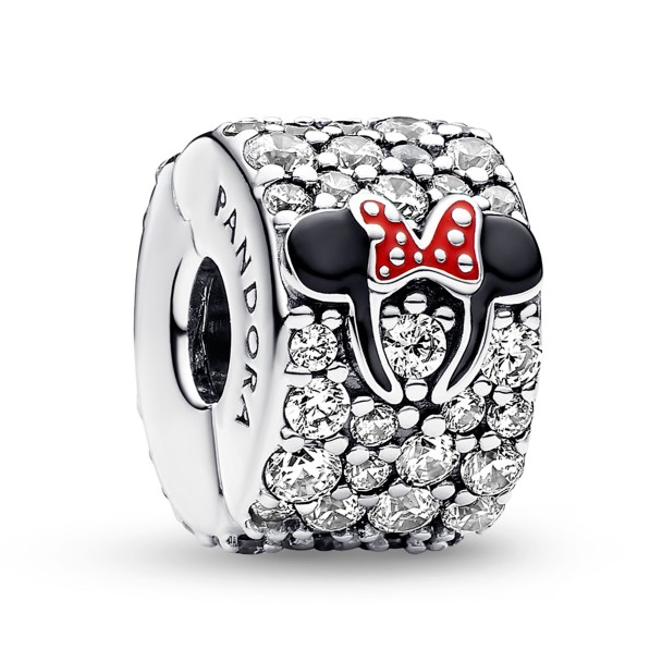 Mickey and Minnie Mouse Clip Charm