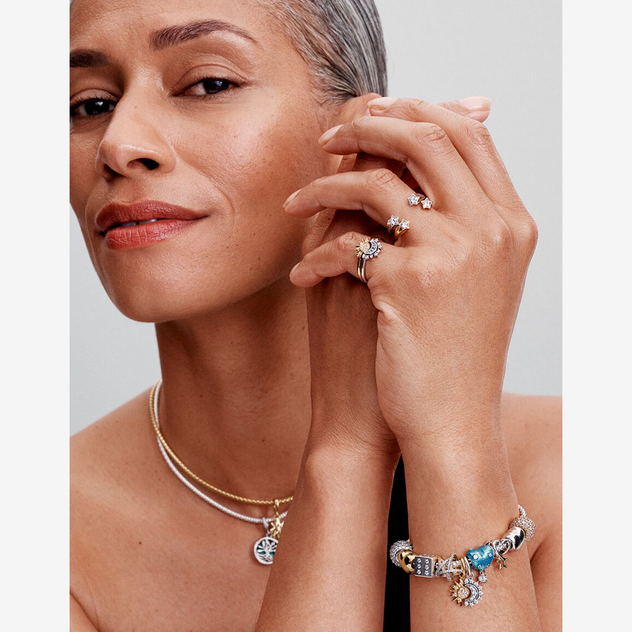 Splittable Sun & Moon Charm