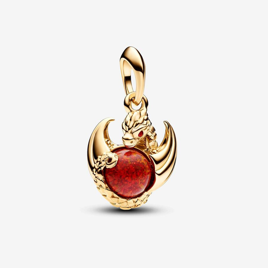 Dragon Fire Dangle Charm