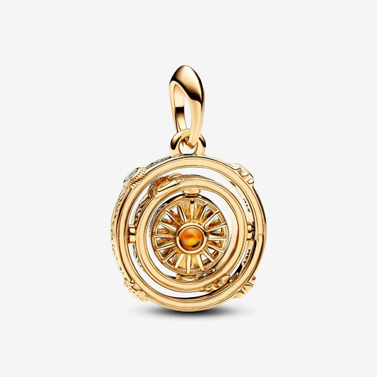 Spinning Astrolabe Dangle Charm