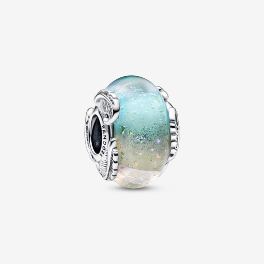 Blue & Green Murano Bead Charm