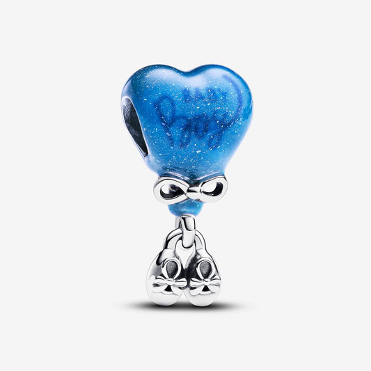 Baby boy balloon charm