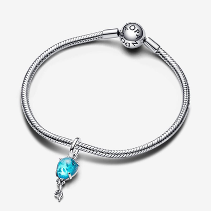 Blue Glass Balloon Charm