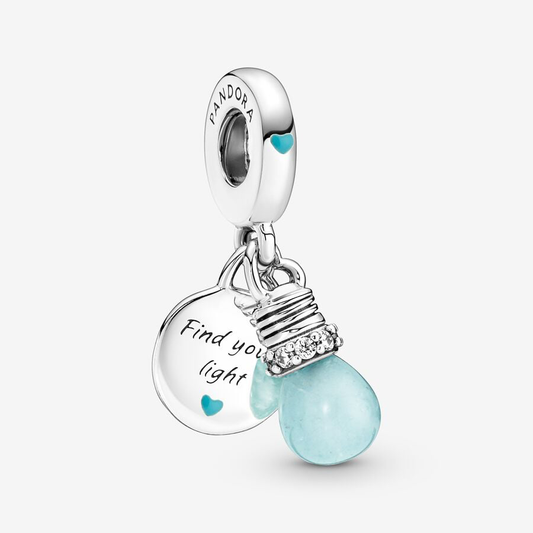 Glow-in-the-dark Lightbulb Charm