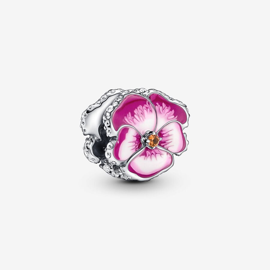 Pink Flower Charm